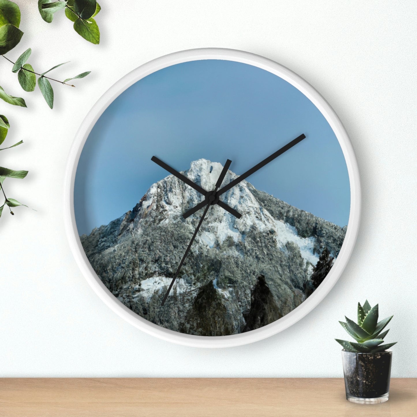 "Winter Wonderland" - The Alien Wall Clock