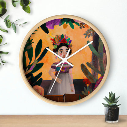 "A Child's Unexpected Enchanted Journey" - The Alien Wall Clock