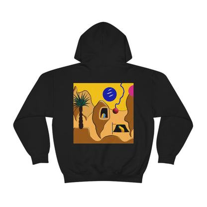 "Desert Mirage: The Forgotten Oasis" - The Alien Unisex Hoodie