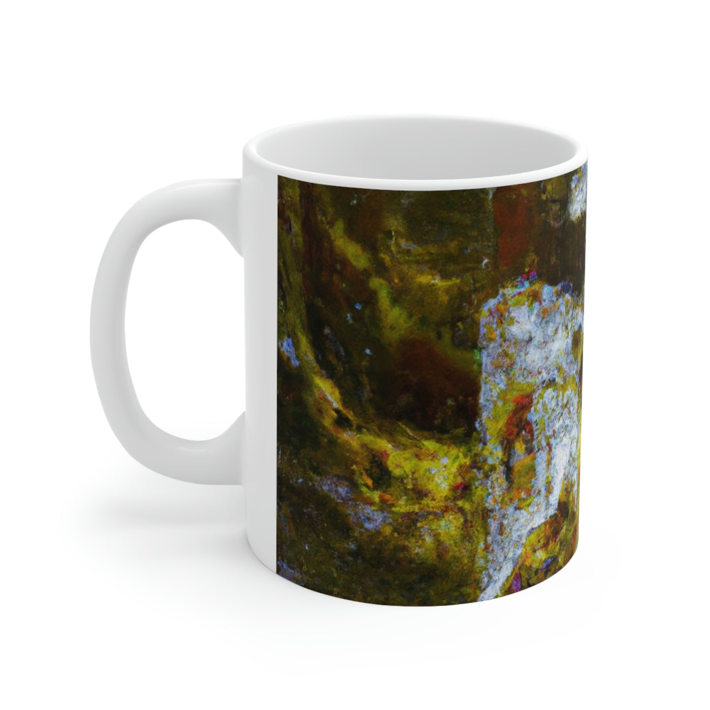 "Frozen Mystery in the Woods" - The Alien Ceramic Mug 11 oz