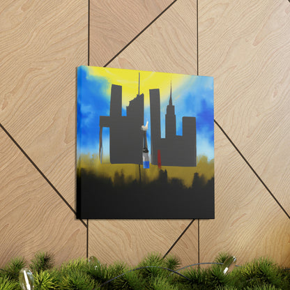 "Paisajes Urbanos en un Clima Cambiante" - Canvas