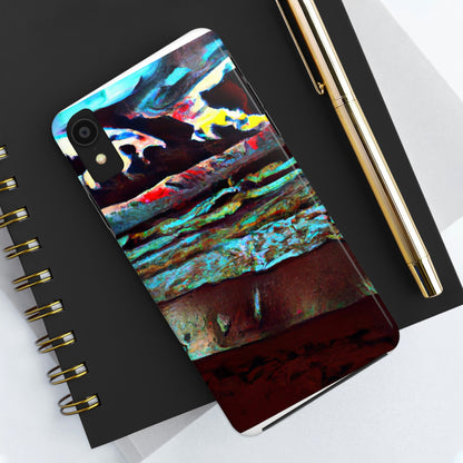 "Dusk at Sea: A Tempestuous Gathering" - The Alien Tough Phone Cases