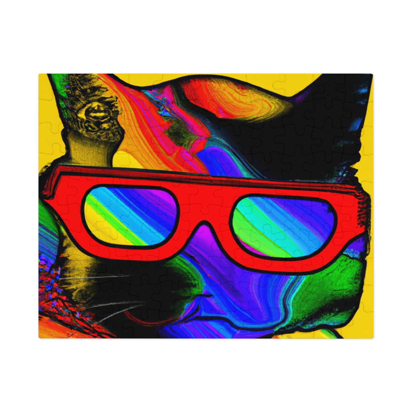 "Cool Cat in Sunglasses" - The Alien Jigsaw Puzzle