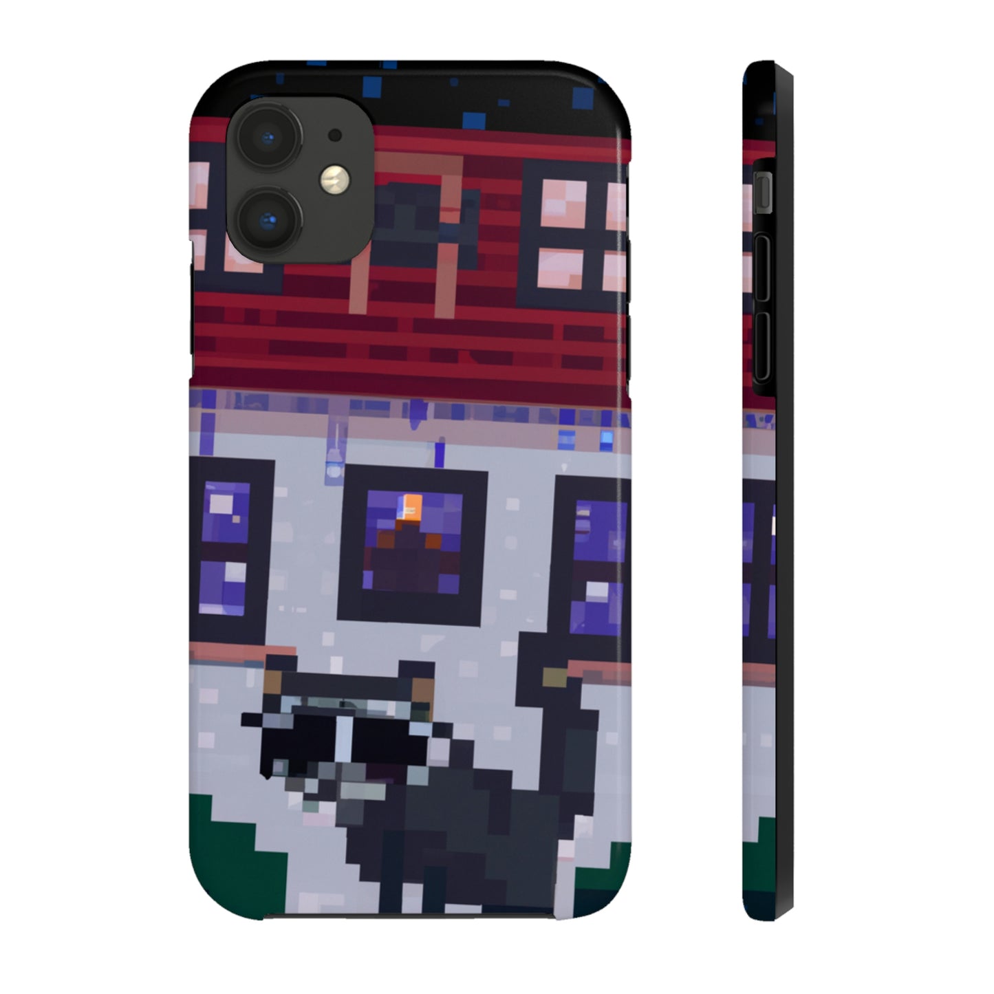 "Caper in the Mansion: A Raccoon's Adventure" - The Alien Tough Phone Cases