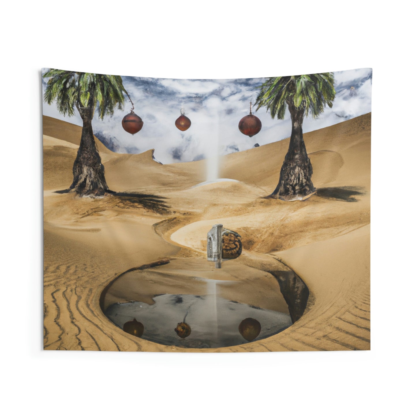 El espejismo de las arenas del desierto - El alienígena Telas decorativas