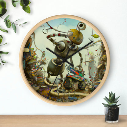 Robot Rejuvenates the Wilds - The Alien Wall Clock