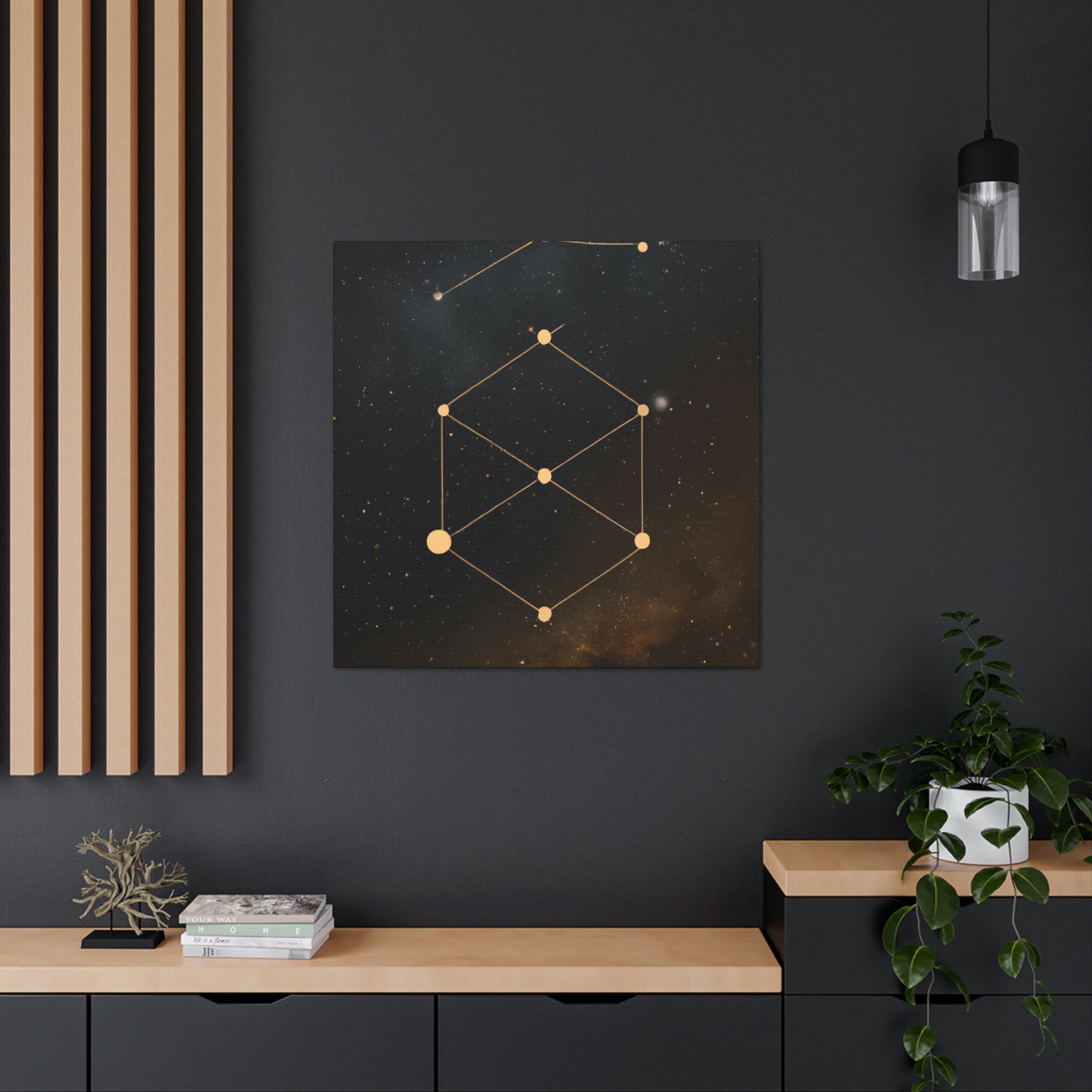 "Stellar Constellations: A Celestial Redesign" - The Alien Canva.