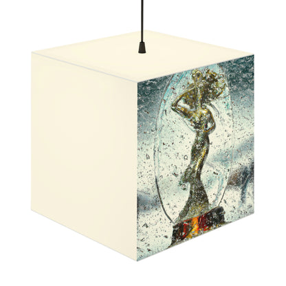 Frostiges Feuerwerk. - Die Alien Light Cube Lampe