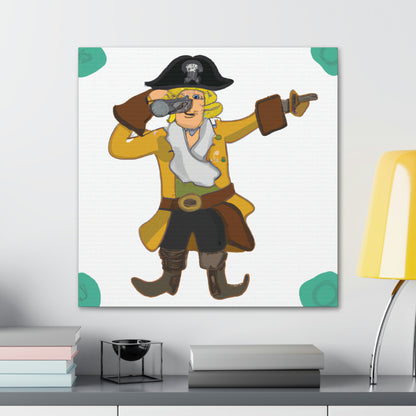 "A Pirate's Journey Through Time" - The Alien Canva