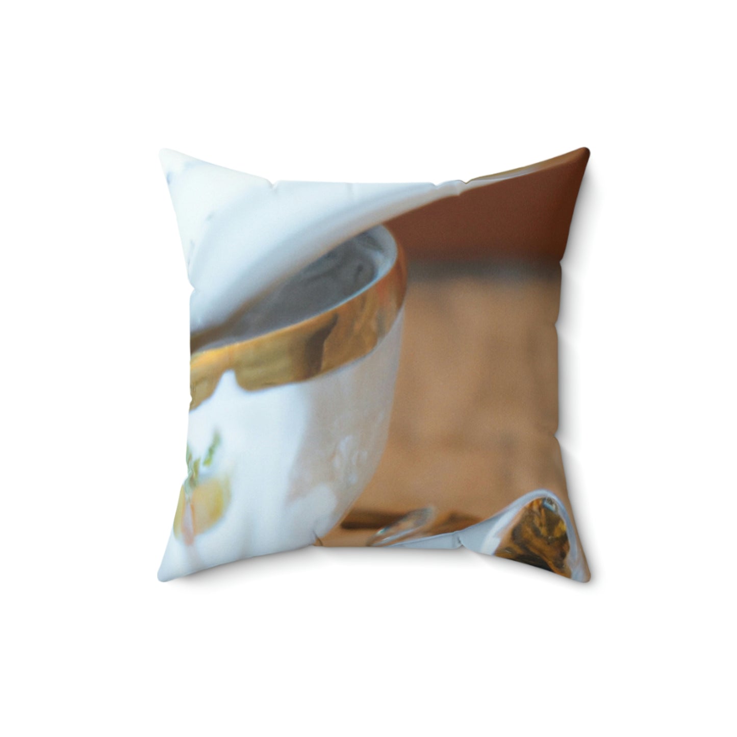 "A Cup of Comfort" - The Alien Square Pillow