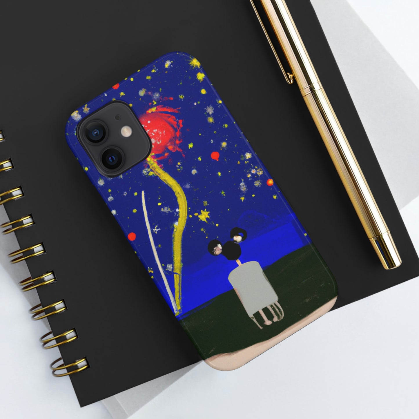 "A Spark of Solitude" - The Alien Tough Phone Cases