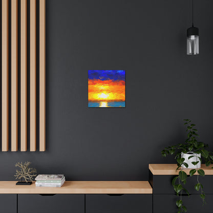 Sunrise Seascape Artist - Peter Ocean - Canvas