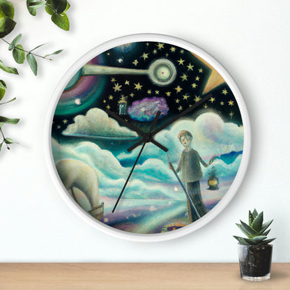 "A Sea of Diamonds in the Night" - The Alien Wall Clock