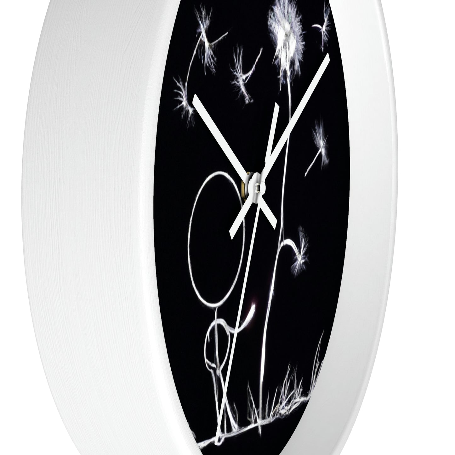 "A Dandelion Flicker in the Midnight Breeze" - The Alien Wall Clock