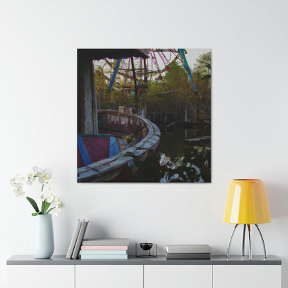 "Lost in the Funhouse: Exploring the Abandoned Amusement Park" - The Alien Canva