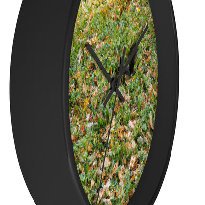 "The Final Harvest: The Squirrel's Desperate Search" - The Alien Wall Clock