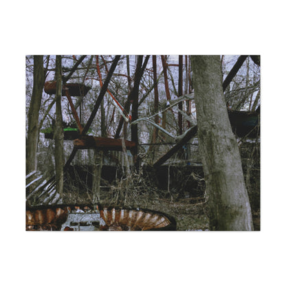 "The Lost Amusement Park: A Story of Forgotten Fun" - The Alien Canva