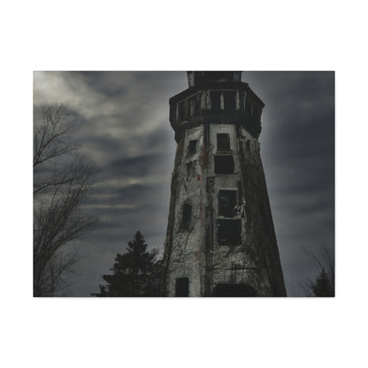 The Sinister Lighthouse - The Alien Canva