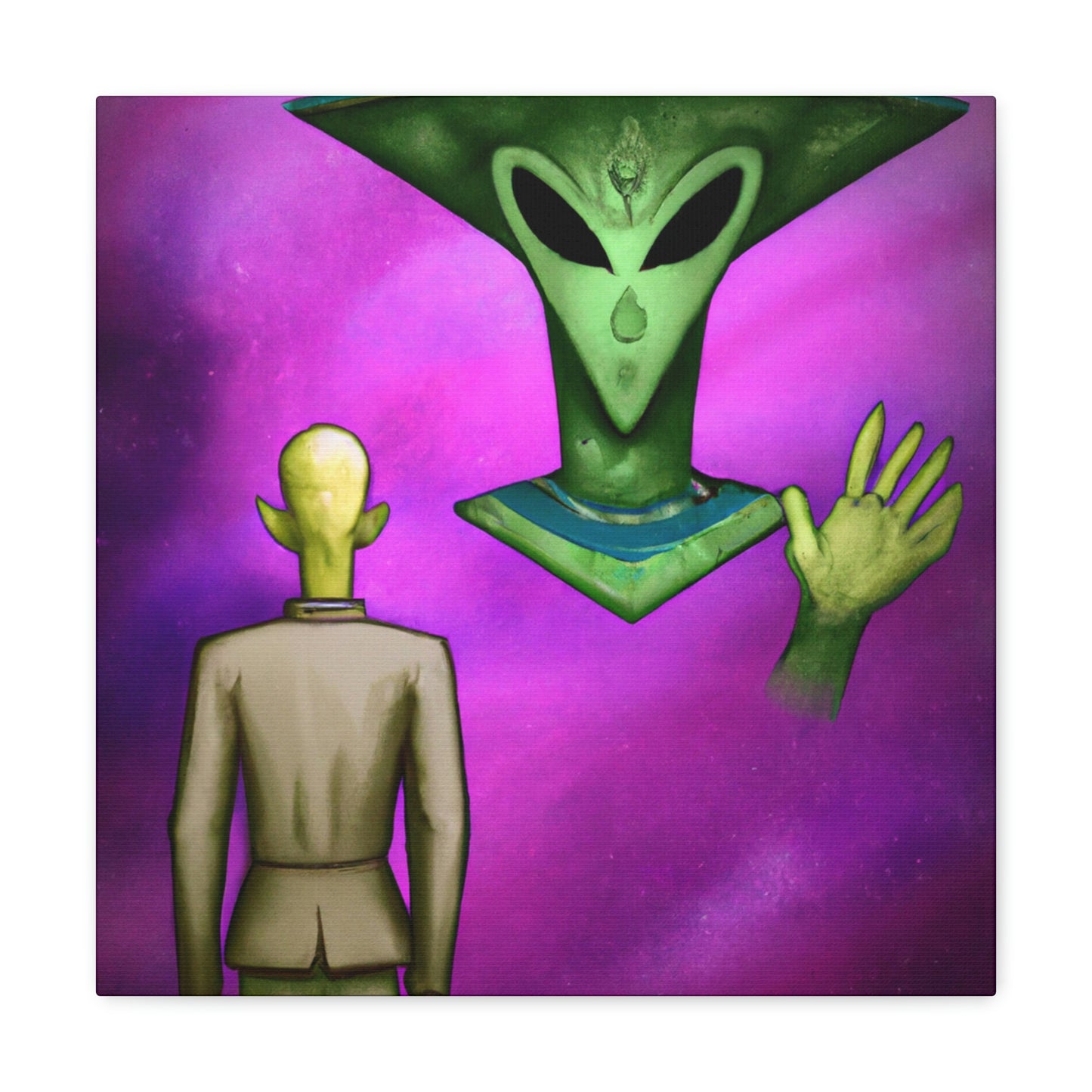 "Outsmarting the Alien Tyrant" - The Alien Canva