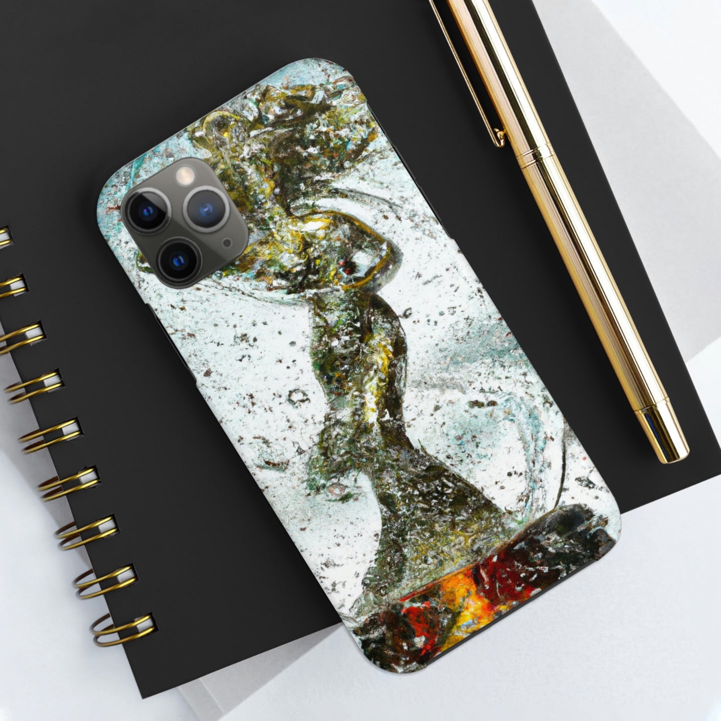 Frostiges Feuerwerk. - Die Alien Tough Phone Cases