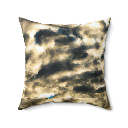 "A Reflection of Celestial Mirage". - The Alien Square Pillow