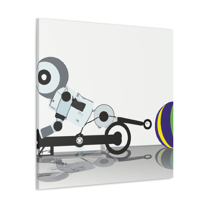 Robot Rebounders - The Alien Canva