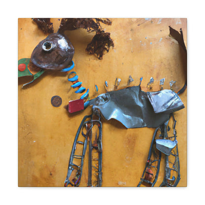 "Creative Critters: Crafting a Sculpture of Your Favorite Animal with Found Objects" - The Alien Canva