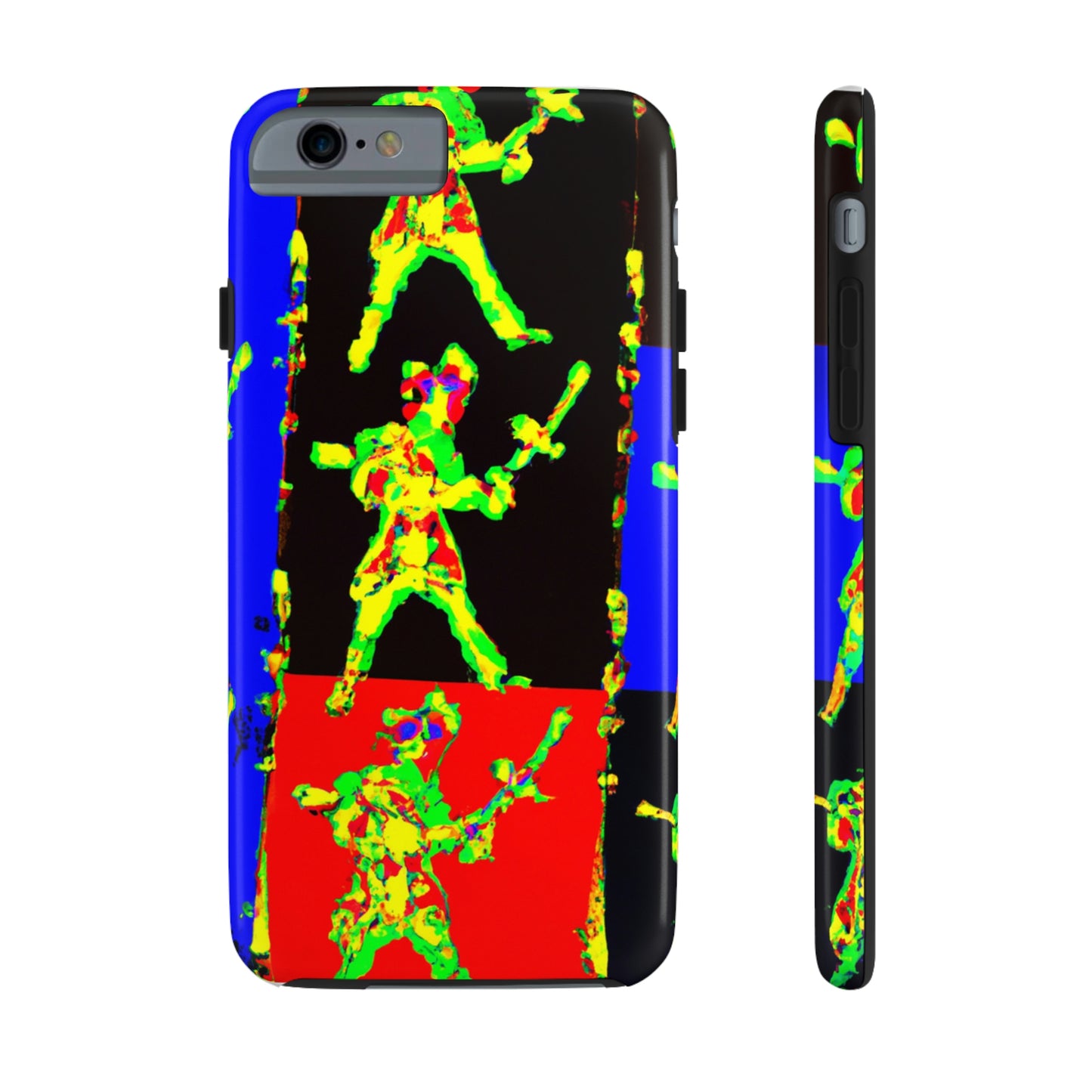 "Tanz mit Feuer und Stahl." - Die Alien Tough Phone Cases