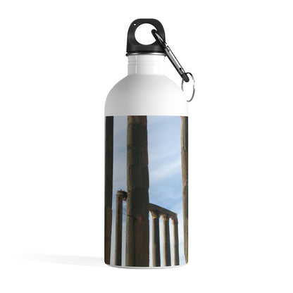 "Lost in Ancient Ruins: A Wanderlust Odyssey" - The Alien Stainless Steel Water Bottle