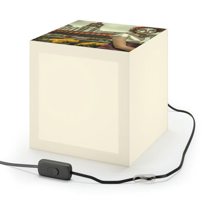 "ChronoTown: Where Time Stands Still" - The Alien Light Cube Lamp