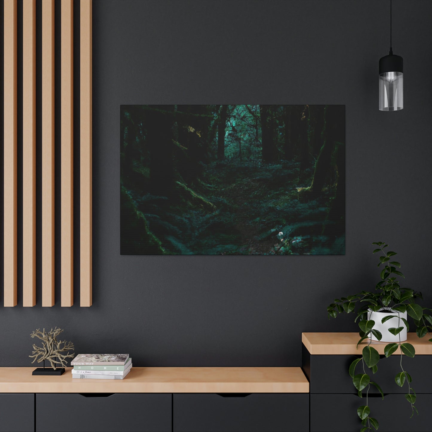 "The Mysteries of the Enchanted Forest" - The Alien Canva