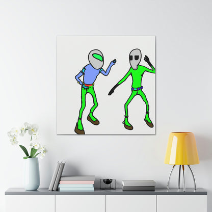 "Inter-Galactic Groovin'!" - The Alien Canva