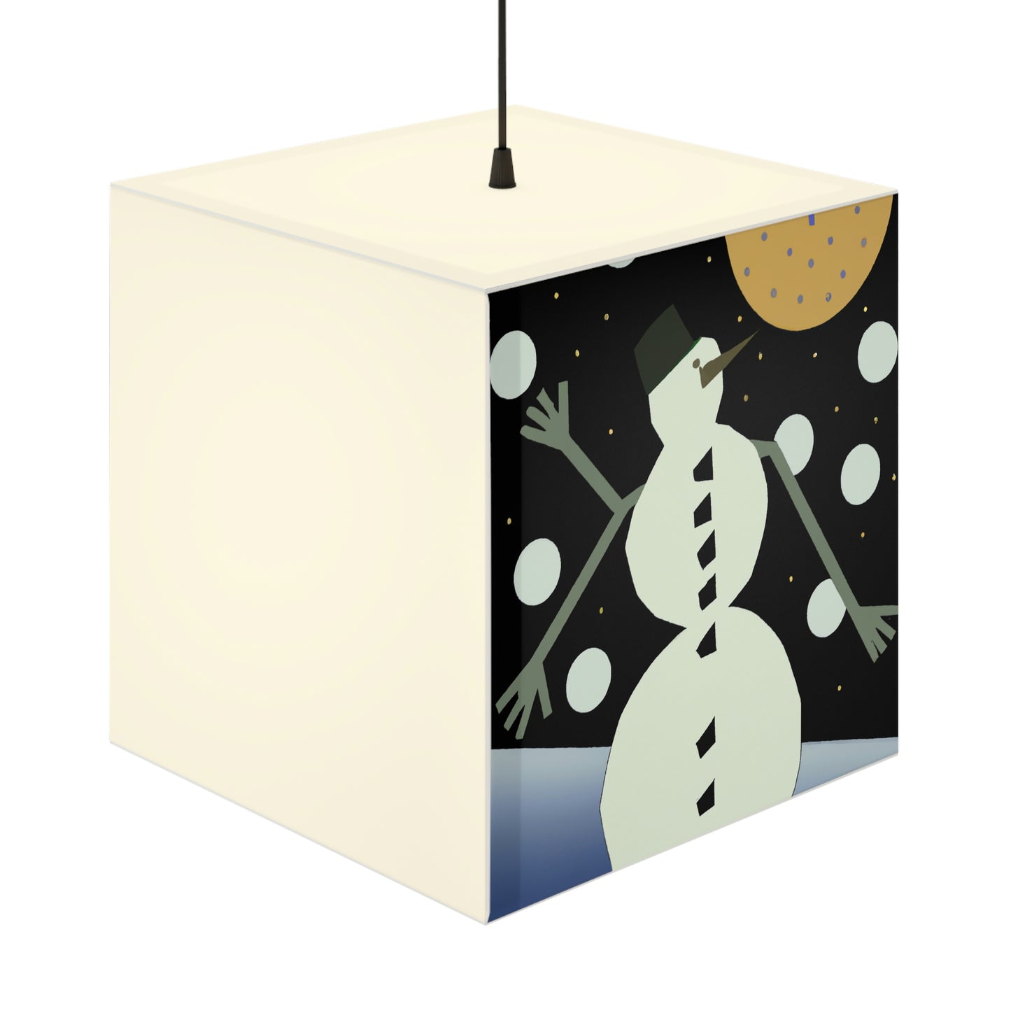 „A Winter Night's Wish“ – Die Alien Light Cube Lampe