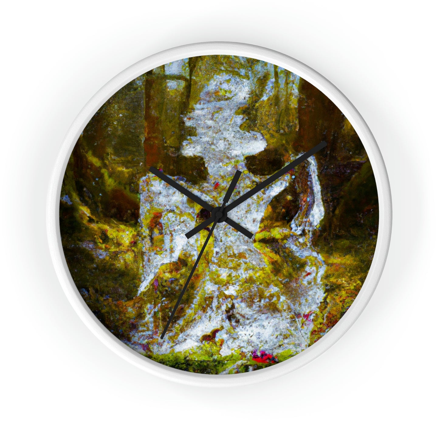 "Frozen Mystery in the Woods" - Die Alien-Wanduhr