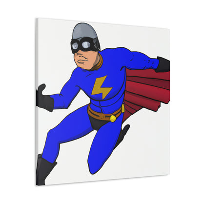 "Chrono Guardian: The Time Traveling Superhero!" - The Alien Canva