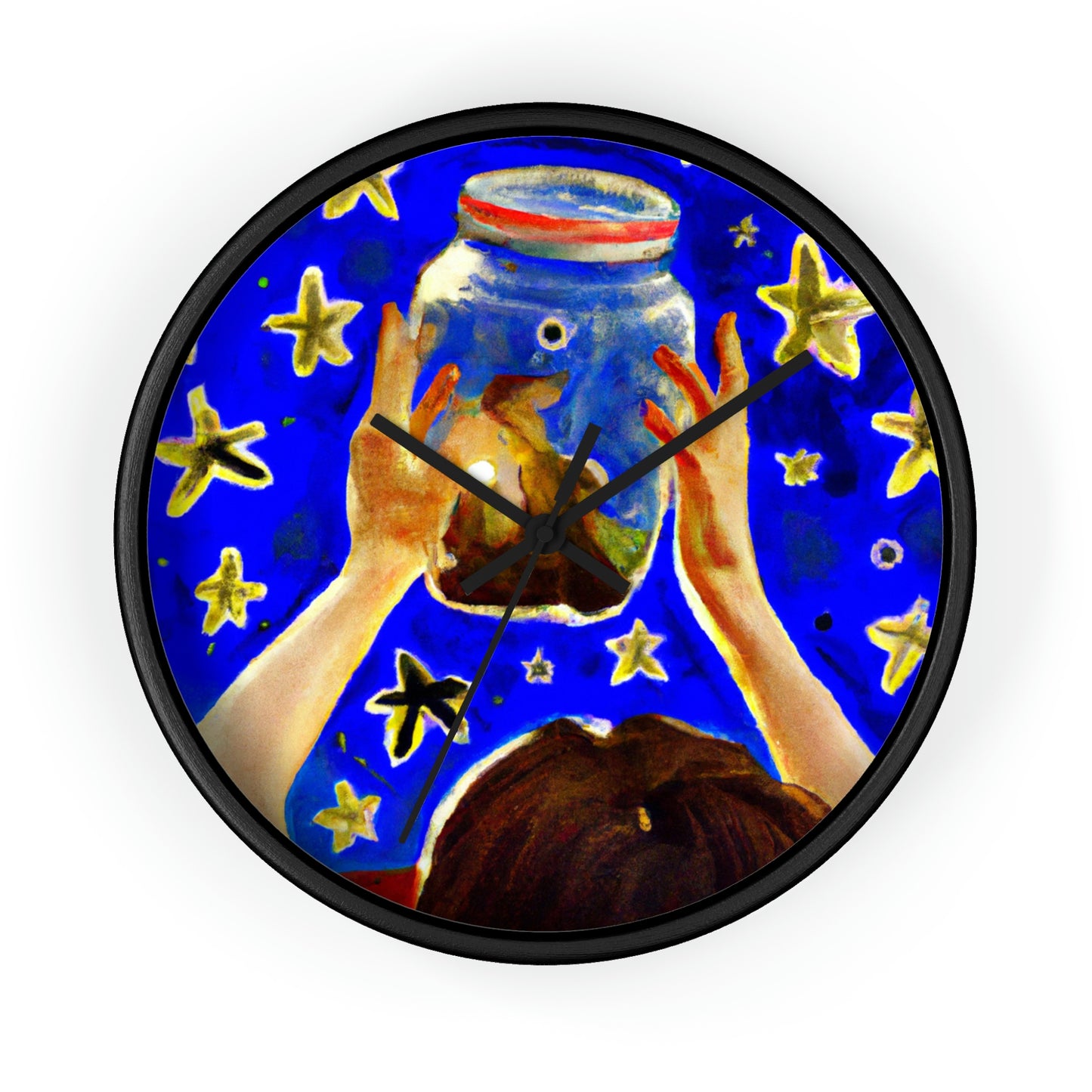 "A Jarful of Stardust" - The Alien Wall Clock