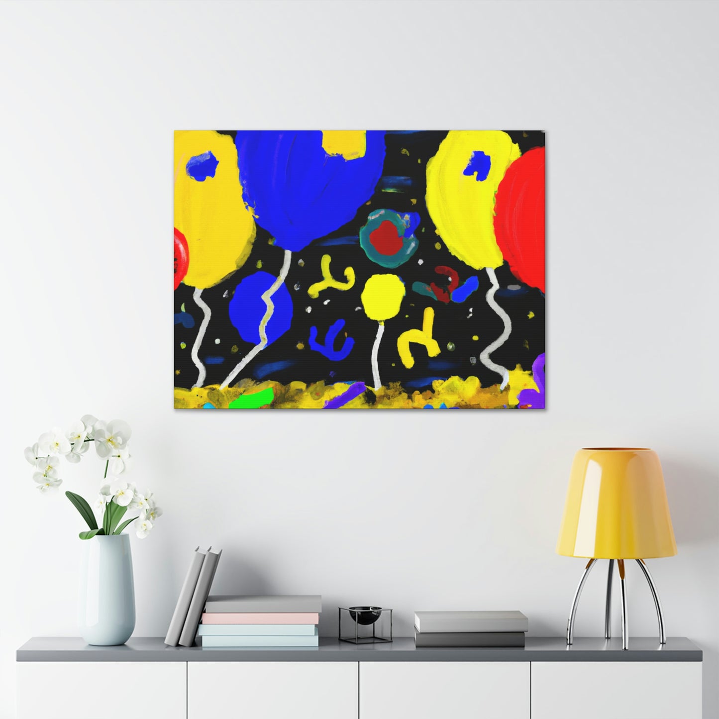 "A Starry Night Rainbow" - The Alien Canva