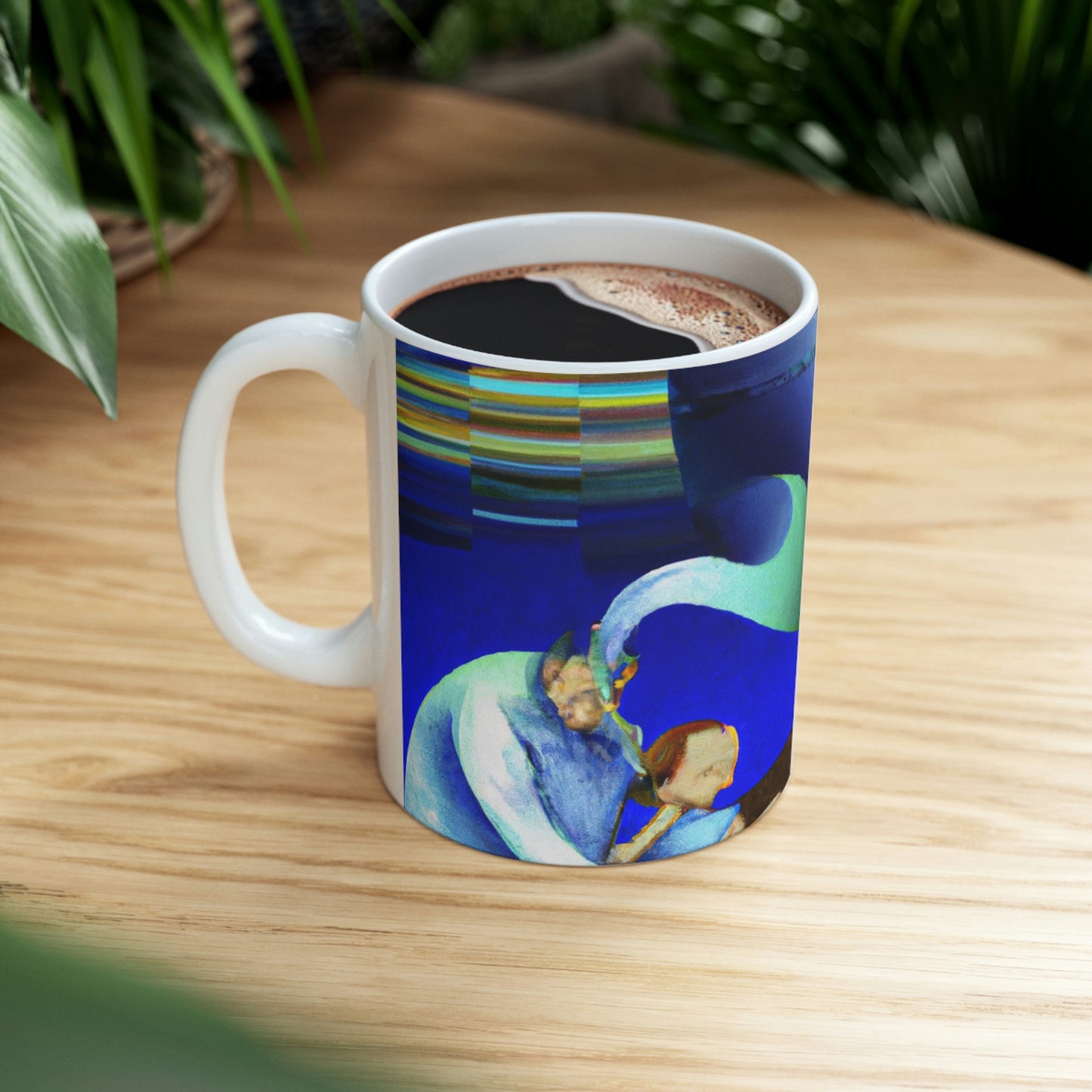 "Drifting: A Father and Son's Voyage Through Life" - The Alien Ceramic Mug 11 oz