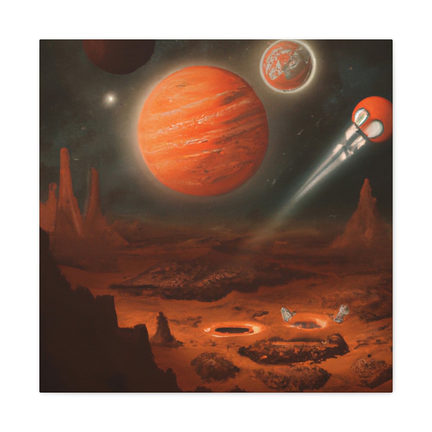 "Alien Planet Expedition: Kartierung des Unbekannten" - The Alien Canva