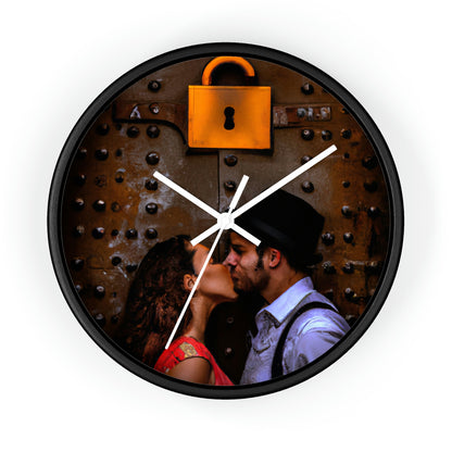 The Kissing Portal - The Alien Wall Clock