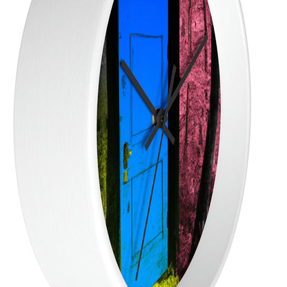 The Enigmatic Door of the Forest - The Alien Wall Clock