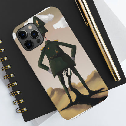 "Courage Against Despair: A Soldier's Triumph" - The Alien Tough Phone Cases