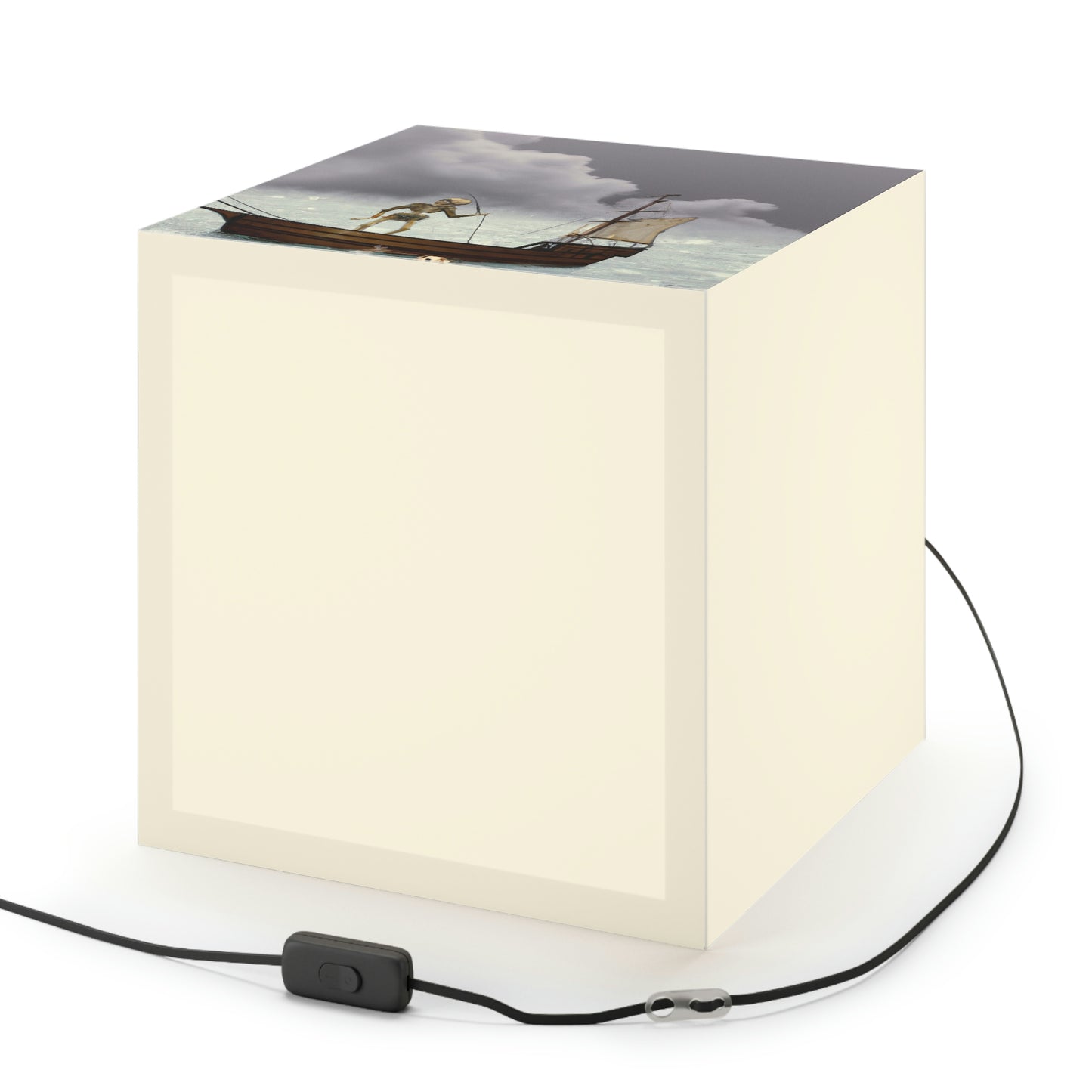 "The Phantom Captain of the Tempest Seas" - The Alien Light Cube Lamp