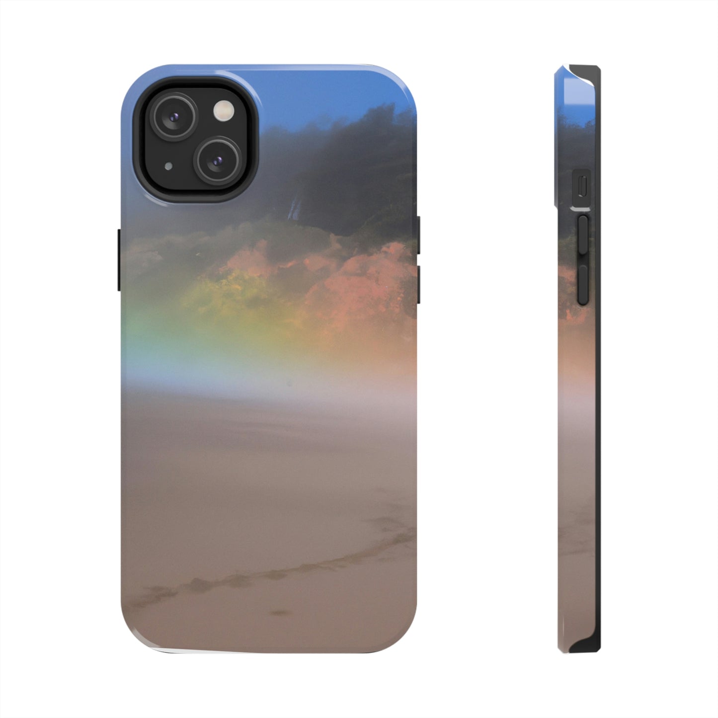 "A Painted Reflection of Solitude" - The Alien Tough Phone Cases