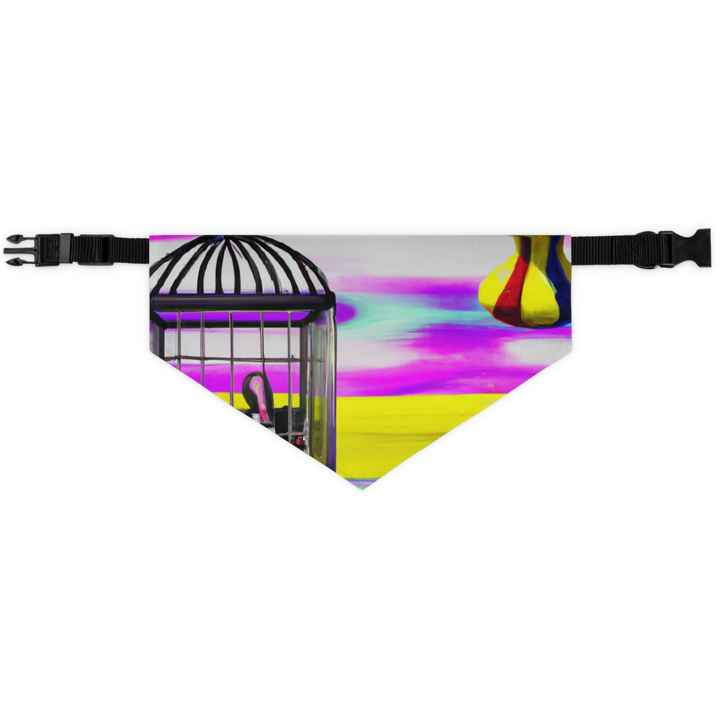 "A Prison of Brilliant Colors" - The Alien Pet Bandana Collar