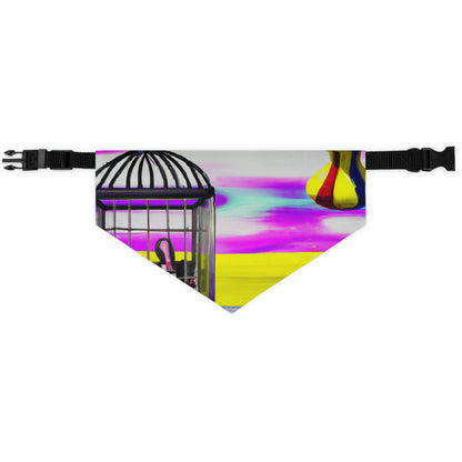 "Una prisión de colores brillantes" - The Alien Pet Bandana Collar