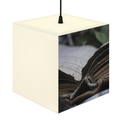 Unbeknownst to its readers, the book possesses magical powers.

"The Forgotten Tome of Magic" - The Alien Light Cube Lamp