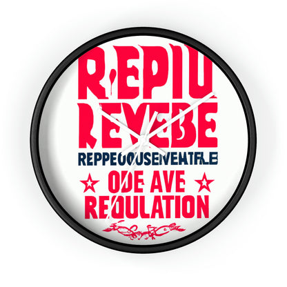 "Rising Up: The Rebellion That Overthrew Oppression" - The Alien Wall Clock