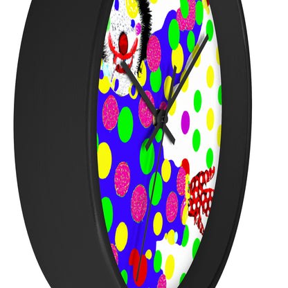 "Clowning Around in the Cold: A Winter Glove Story" - The Alien Wall Clock