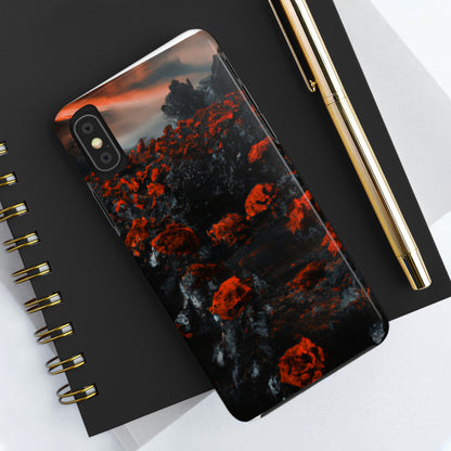 "Inferno der Blüten" - Die Alien Tough Phone Cases